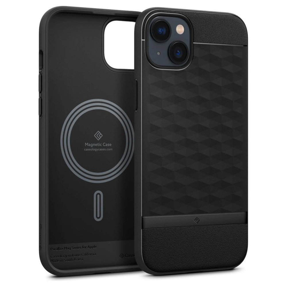 Hurtownia GSM - Etui Caseology Parallax Mag MagSafe Apple iPhone 14 Matná černá - CSL074 - {ean13} - Hurt
