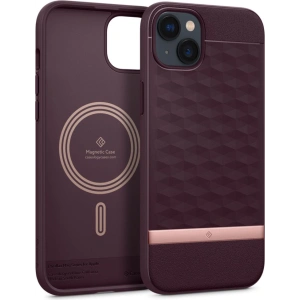 Hurtownia GSM - Etui Caseology Parallax Mag MagSafe Apple iPhone 14 Burgundská - CSL076 - {ean13} - Hurt