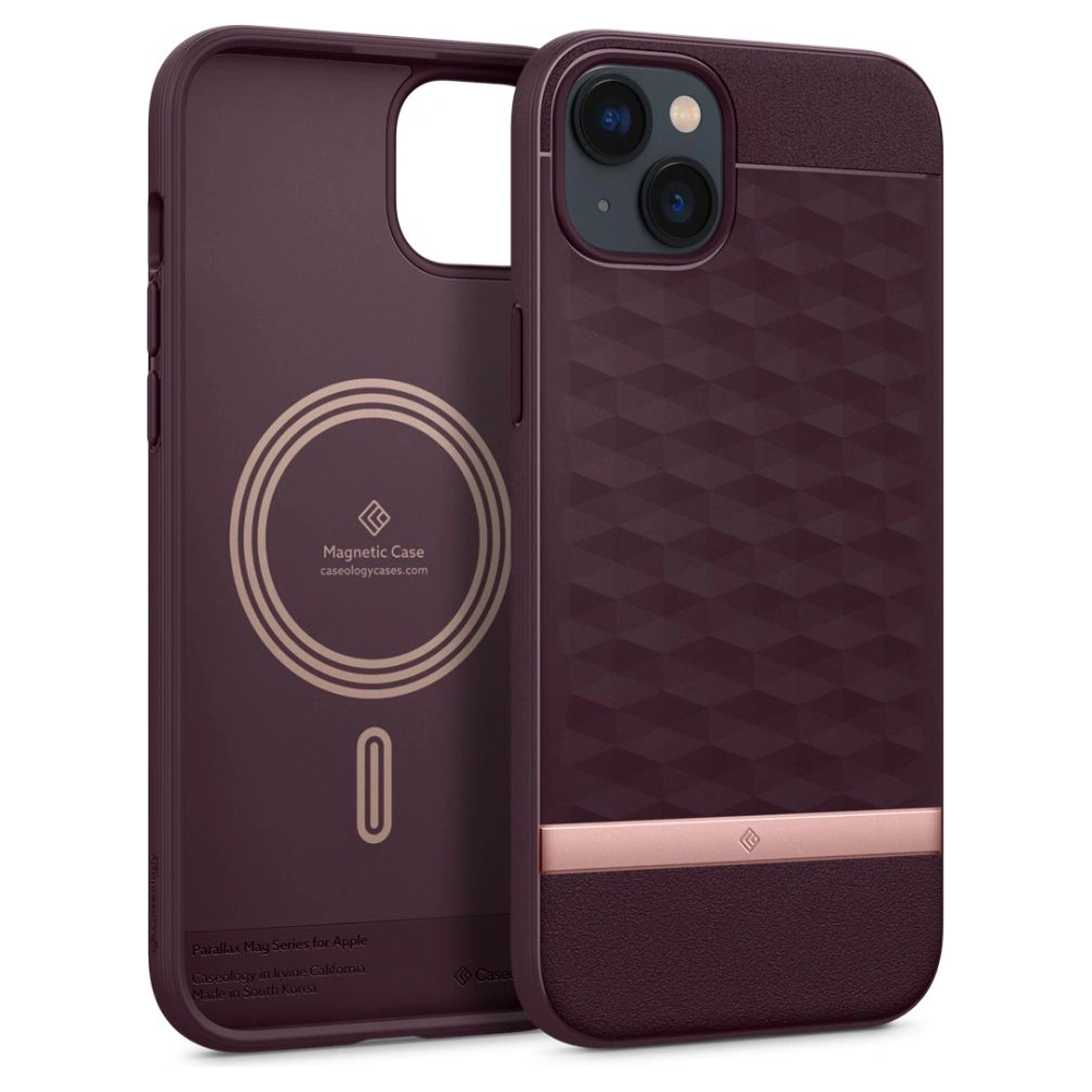 Hurtownia GSM - Etui Caseology Parallax Mag MagSafe Apple iPhone 14 Burgundská - CSL076 - {ean13} - Hurt