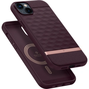 Hurtownia GSM - Etui Caseology Parallax Mag MagSafe Apple iPhone 14 Burgundská - CSL076 - {ean13} - Hurt