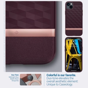 Hurtownia GSM - Etui Caseology Parallax Mag MagSafe Apple iPhone 14 Burgundská - CSL076 - {ean13} - Hurt