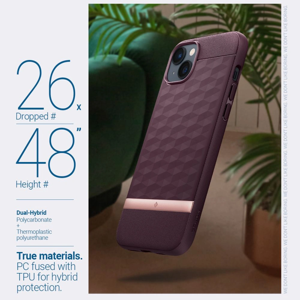 Hurtownia GSM - Etui Caseology Parallax Mag MagSafe Apple iPhone 14 Burgundská - CSL076 - {ean13} - Hurt