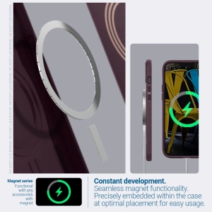 Hurtownia GSM - Etui Caseology Parallax Mag MagSafe Apple iPhone 14 Burgundská - CSL076 - {ean13} - Hurt