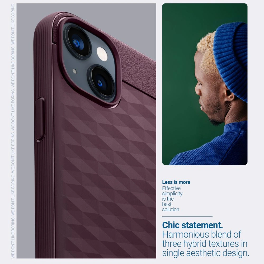 Hurtownia GSM - Etui Caseology Parallax Mag MagSafe Apple iPhone 14 Burgundská - CSL076 - {ean13} - Hurt