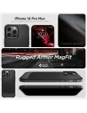 Hurtownia GSM - Etui Spigen Rugged Armor Mag MagSafe Apple iPhone 14 Pro Max Matně černé - SPN2379 - {ean13} - Hurt