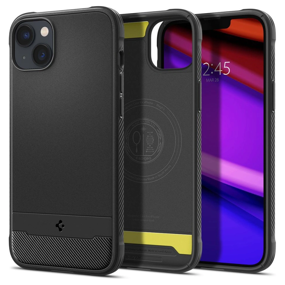 Hurtownia GSM - Etui Spigen Rugged Armor Mag MagSafe Apple iPhone 14 Matná černá - SPN2382 - {ean13} - Hurt