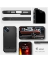 Hurtownia GSM - Etui Spigen Rugged Armor Mag MagSafe Apple iPhone 14 Matná černá - SPN2382 - {ean13} - Hurt