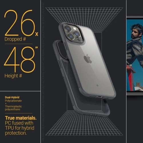 Etui Caseology Skyfall Apple iPhone 14 Pro Max Matte Black