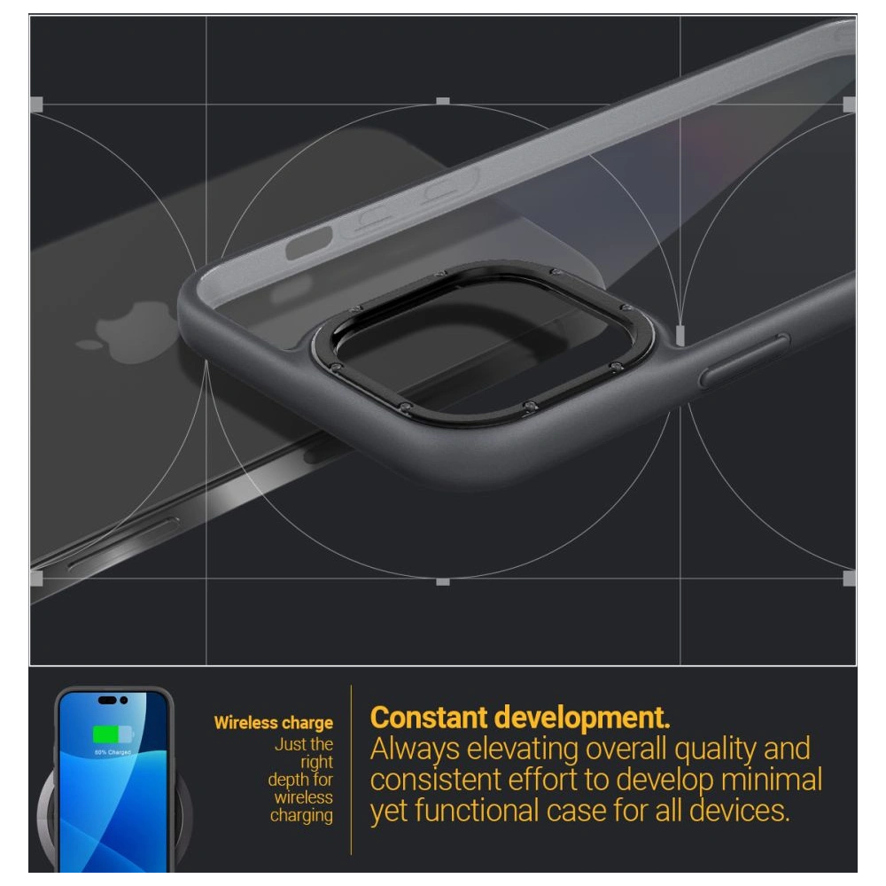 Hurtownia GSM - Etui Caseology Skyfall Apple iPhone 14 Pro Max matně černé - CSL077 - {ean13} - Hurt