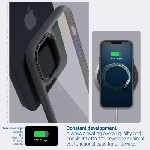 Etui Caseology Skyfall Apple iPhone 14 Plus / 15 Plus Matte Black