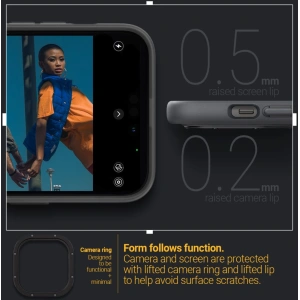 Hurtownia GSM - Etui Caseology Skyfall Apple iPhone 14 Pro Matná Černá - CSL079 - {ean13} - Hurt