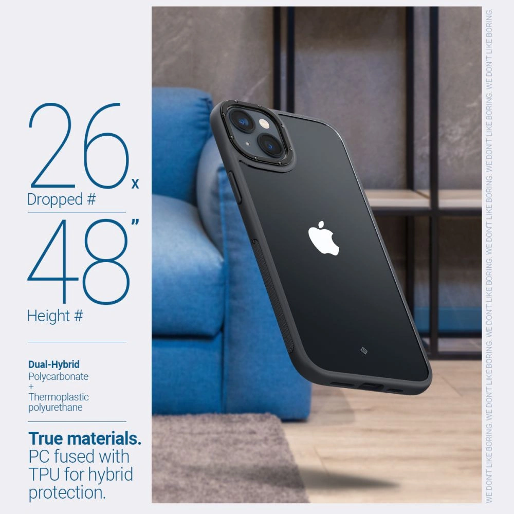 Hurtownia GSM - Etui Caseology Skyfall Apple iPhone 14 Matná černá - CSL080 - {ean13} - Hurt