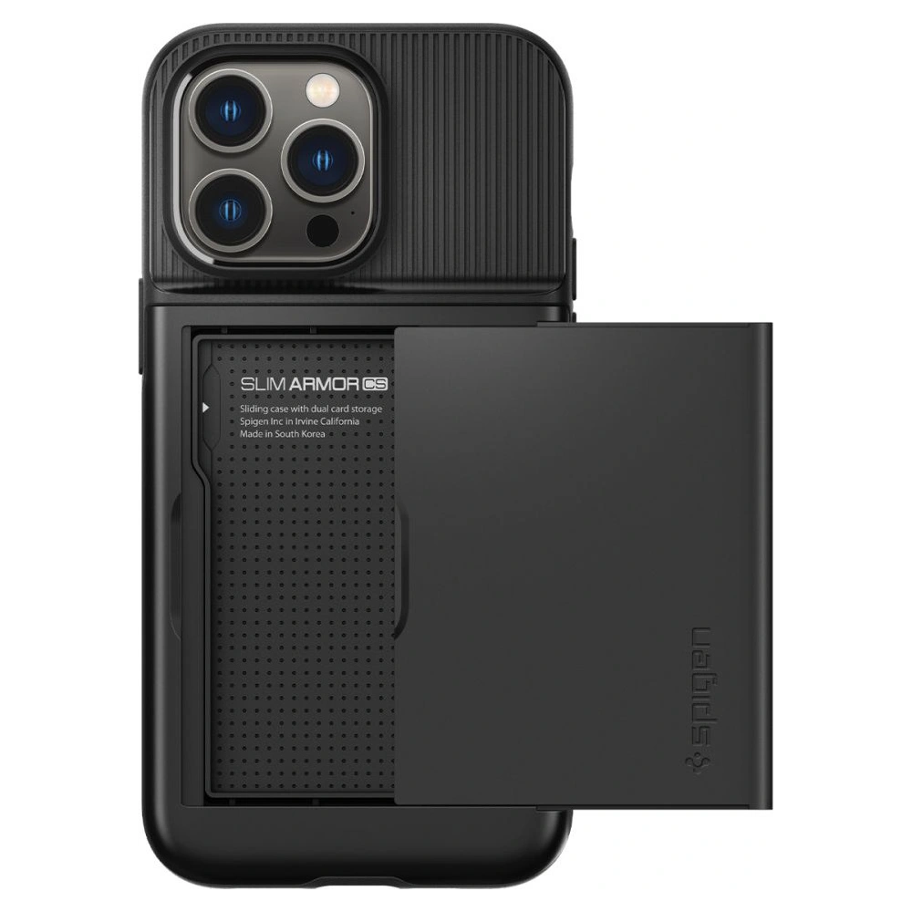 Hurtownia GSM - Etui Spigen Slim Armor CS Apple iPhone 14 Pro Max Černé - SPN2387 - {ean13} - Hurt