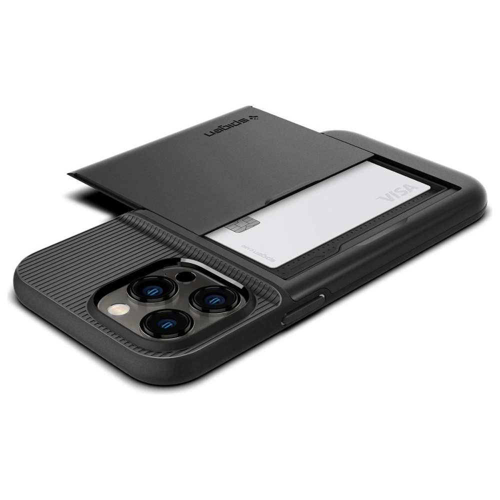 Hurtownia GSM - Etui Spigen Slim Armor CS Apple iPhone 14 Pro Max Černé - SPN2387 - {ean13} - Hurt