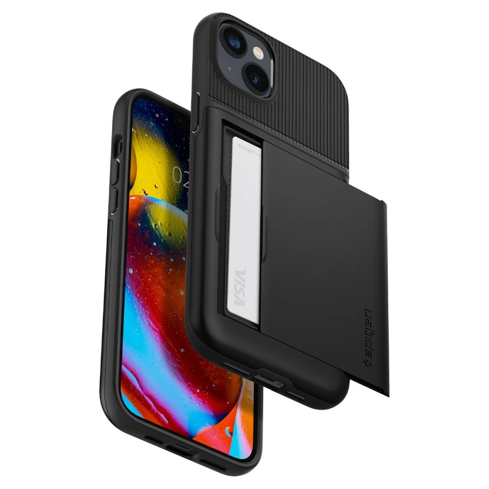 Hurtownia GSM - Etui Spigen Slim Armor CS Apple iPhone 14 Plus / 15 Plus černé - SPN2388 - {ean13} - Hurt