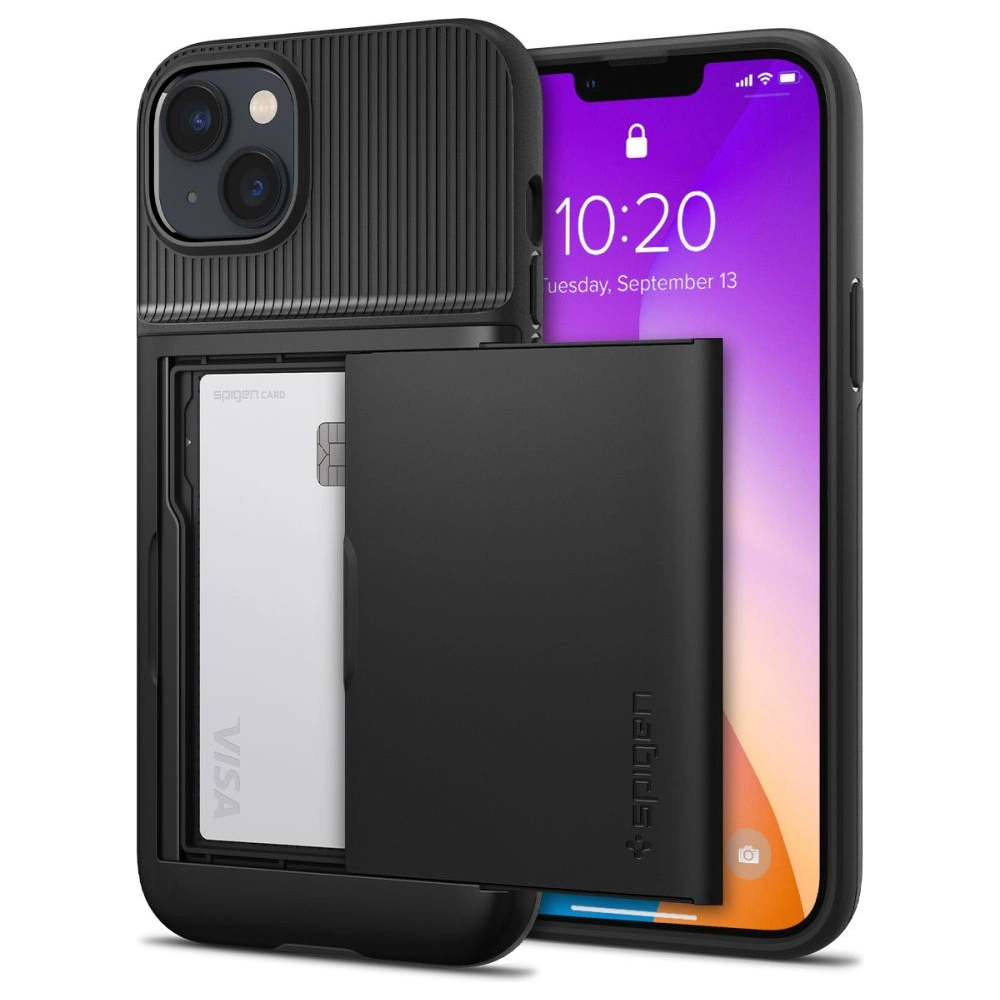 Hurtownia GSM - Etui Spigen Slim Armor CS Apple iPhone 14 Černé - SPN2390 - {ean13} - Hurt