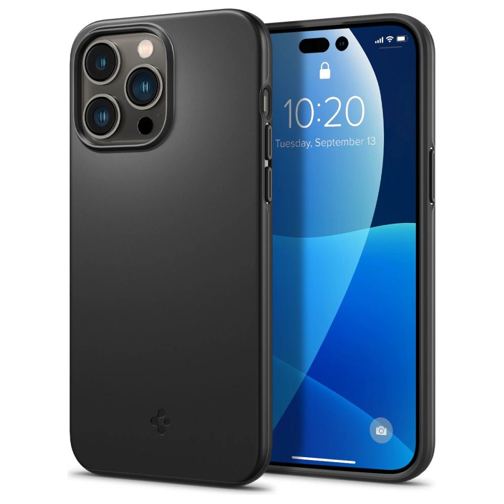 Hurtownia GSM - Etui Spigen Thin Fit Apple iPhone 14 Pro Max černé - SPN2391 - {ean13} - Hurt