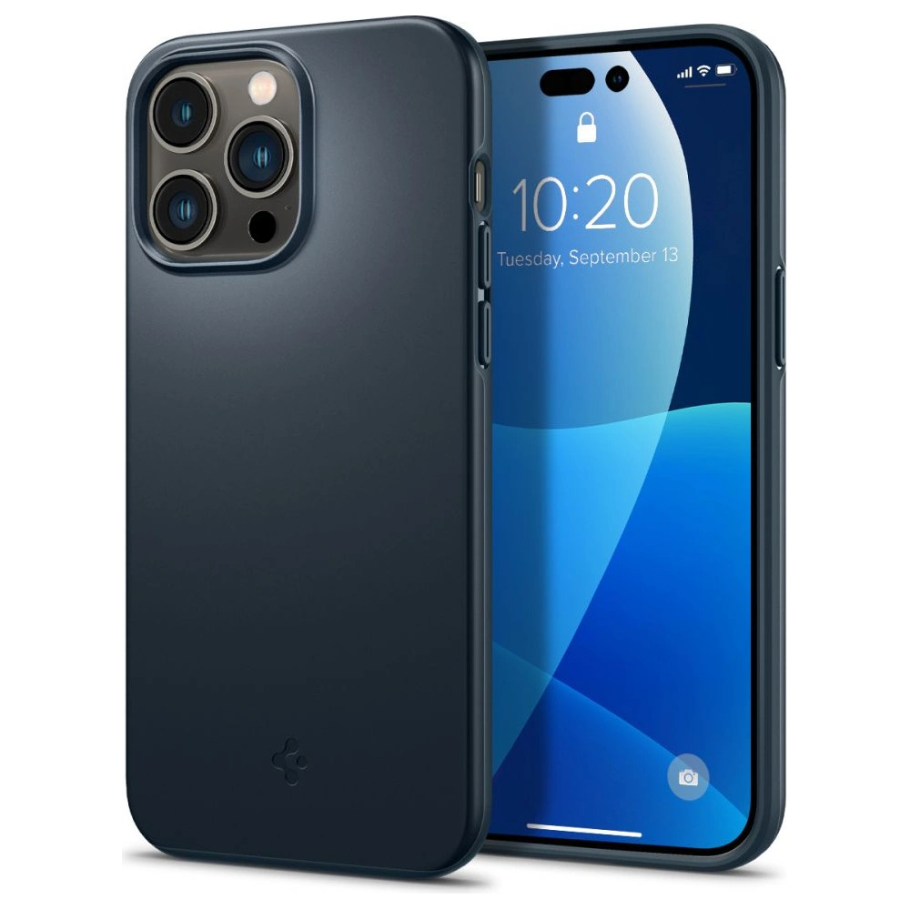 Hurtownia GSM - Etui Spigen Thin Fit Apple iPhone 14 Pro Max Metal Slate - SPN2393 - {ean13} - Hurt