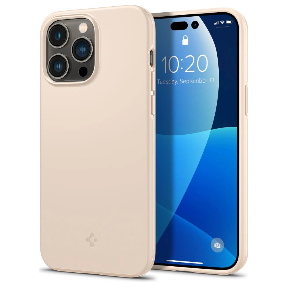 Hurtownia GSM - Etui Spigen Thin Fit Apple iPhone 14 Pro Max Písečný béžový - SPN2394 - {ean13} - Hurt