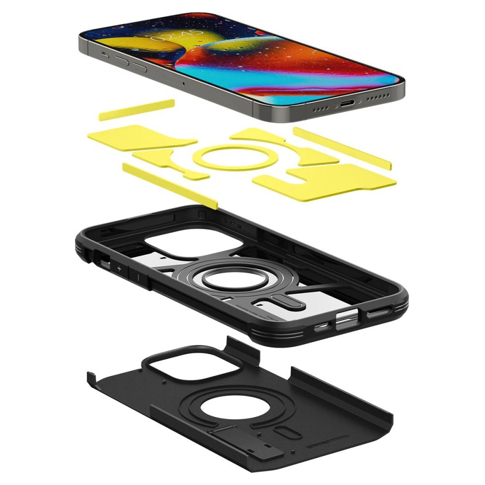 Hurtownia GSM - Etui Spigen Tough Armor Mag MagSafe Apple iPhone 14 Pro Max černé - SPN2405 - {ean13} - Hurt