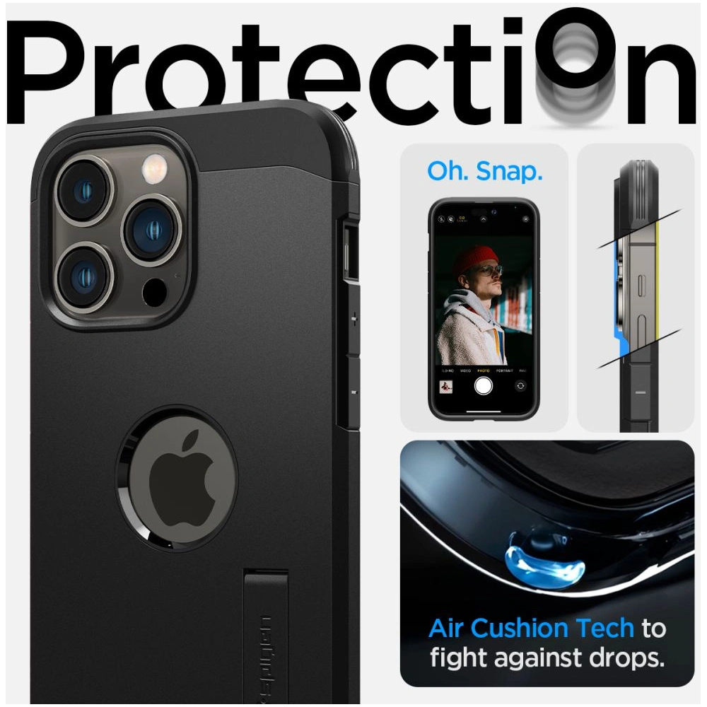 Hurtownia GSM - Etui Spigen Tough Armor Mag MagSafe Apple iPhone 14 Pro Max Black - SPN2405 - {ean13} - Hurt