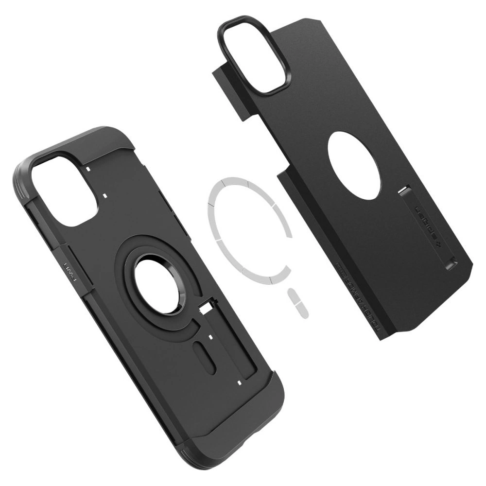 Hurtownia GSM - Etui Spigen Tough Armor Mag MagSafe Apple iPhone 14 Plus / 15 Plus Negru - SPN2406 - {ean13} - Hurt