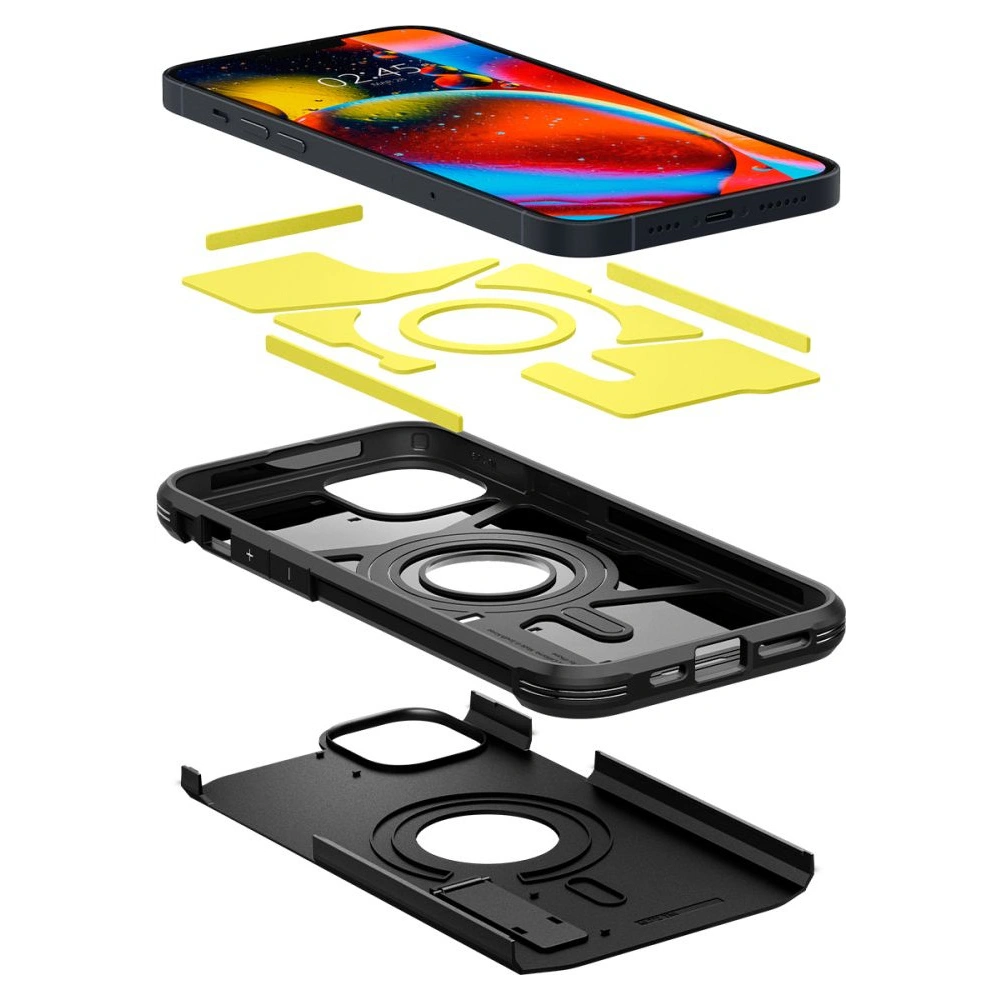 Hurtownia GSM - Etui Spigen Tough Armor Mag MagSafe Apple iPhone 14 Plus / 15 Plus černé - SPN2406 - {ean13} - Hurt