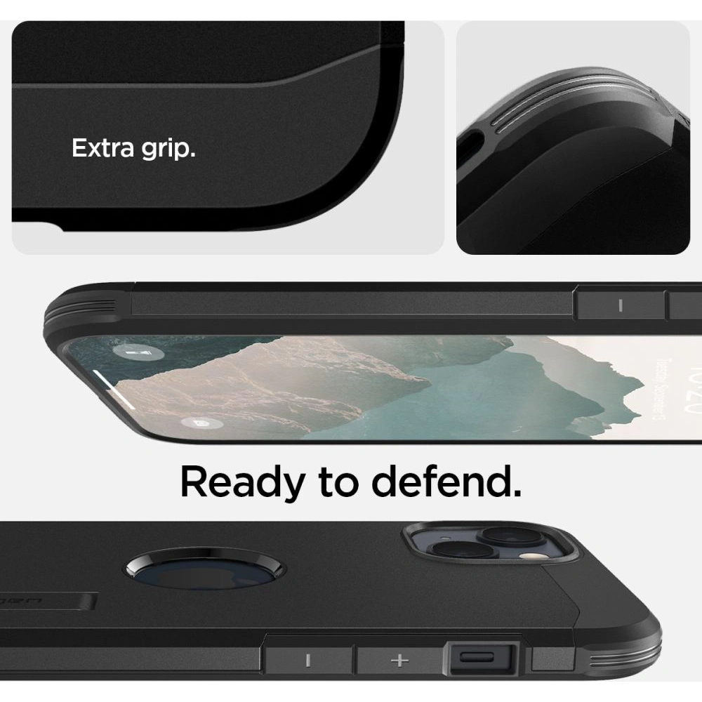 Hurtownia GSM - Etui Spigen Tough Armor Mag MagSafe Apple iPhone 14 Plus / 15 Plus černé - SPN2406 - {ean13} - Hurt