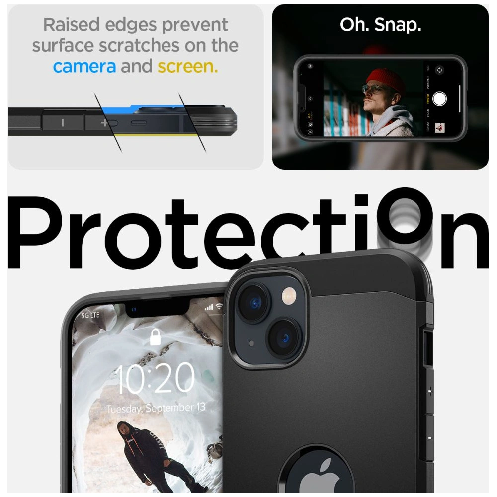 Hurtownia GSM - Etui Spigen Tough Armor Mag MagSafe Apple iPhone 14 Plus / 15 Plus černé - SPN2406 - {ean13} - Hurt