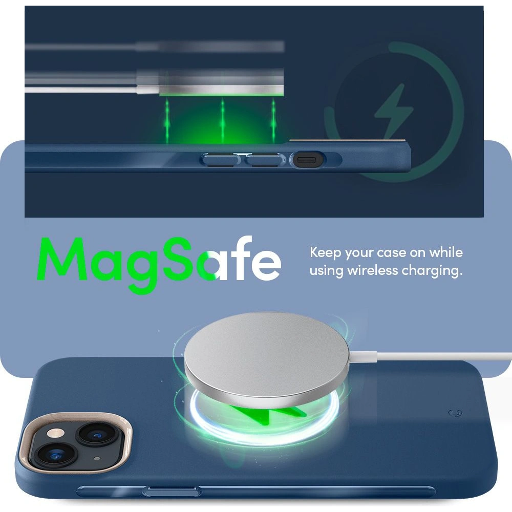 Wholesale Spigen Cyrill Ultra Color Mag MagSafe Apple iPhone 14 Plus / 15 Plus Coast - SPN2413 - {ean13} - Hurt