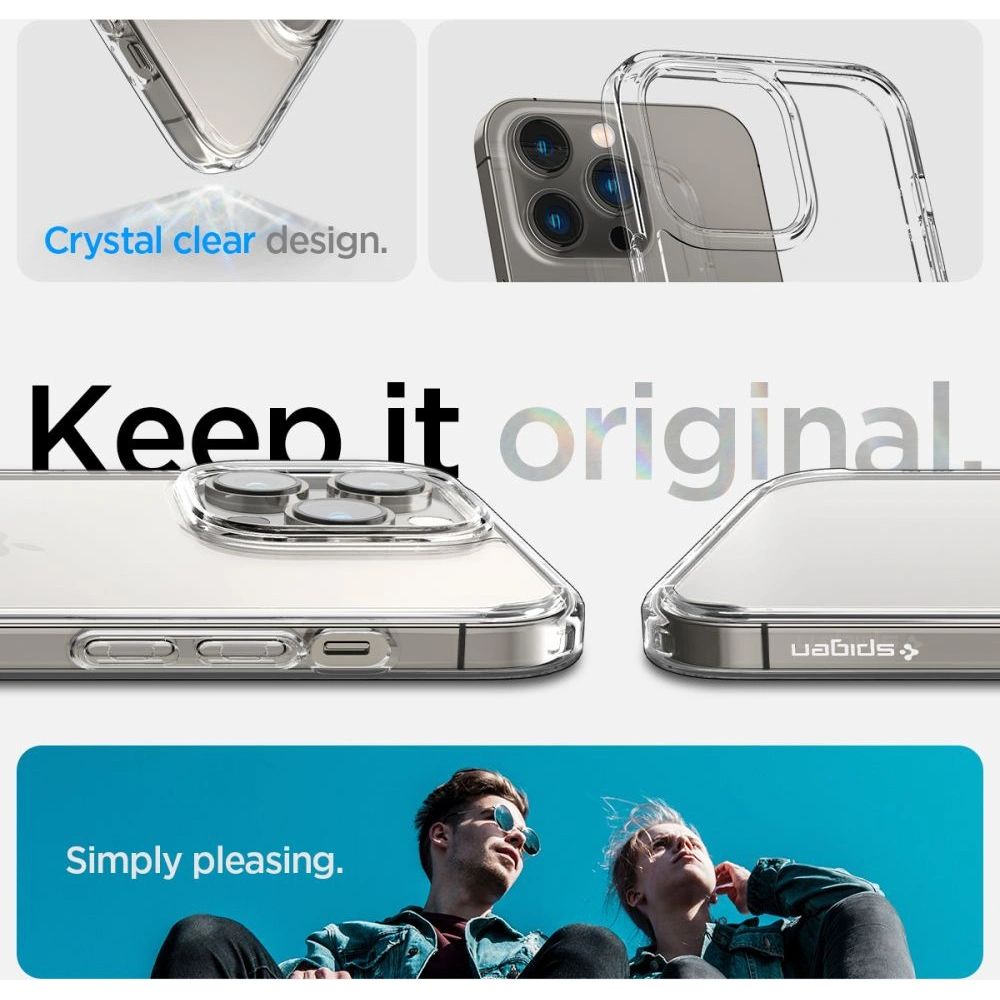 Hurtownia GSM - Etui Spigen Ultra Hybrid Apple iPhone 14 Pro Max Crystal Clear - SPN2421CLR - {ean13} - Hurt