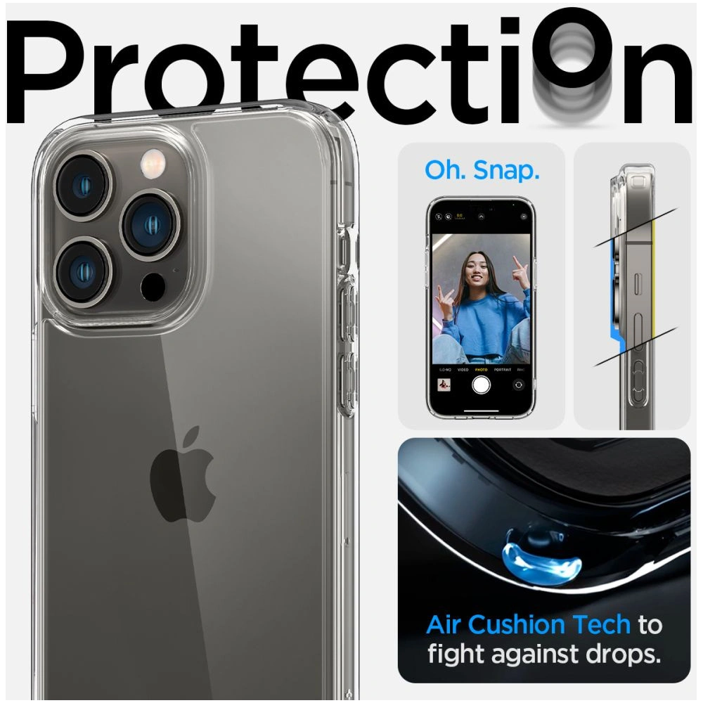 Hurtownia GSM - Etui Spigen Ultra Hybrid Apple iPhone 14 Pro Max Crystal Clear - SPN2421CLR - {ean13} - Hurt