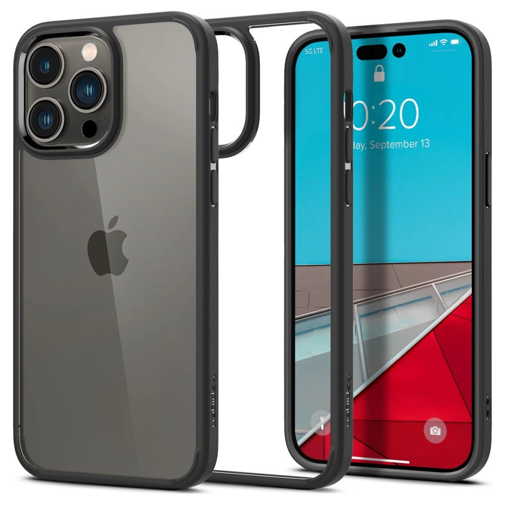 Hurtownia GSM - Etui Spigen Ultra Hybrid Apple iPhone 14 Pro Max Matte Black - SPN2421BLK - {ean13} - Hurt