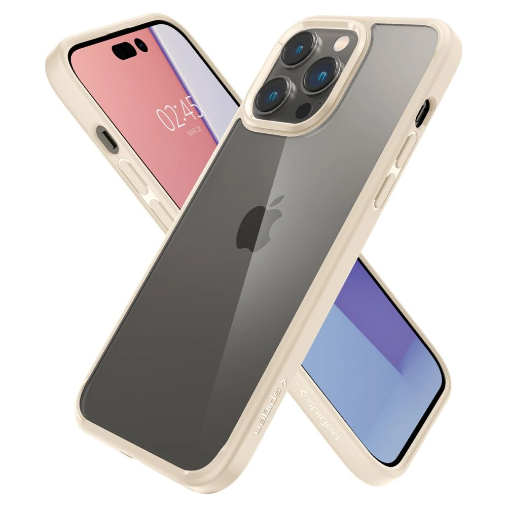 Hurtownia GSM - Etui Spigen Ultra Hybrid Apple iPhone 14 Pro Max Písečná béžová - SPN2422 - {ean13} - Hurt