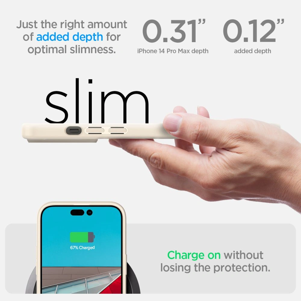 Hurtownia GSM - Etui Spigen Ultra Hybrid Apple iPhone 14 Pro Max Sand Beige - SPN2422 - {ean13} - Hurt