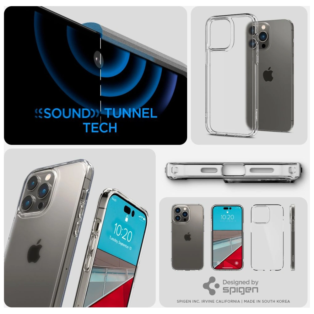 Hurtownia GSM - Etui Spigen Ultra Hybrid Apple iPhone 14 Pro Max Frost Clear - SPN2423 - {ean13} - Hurt