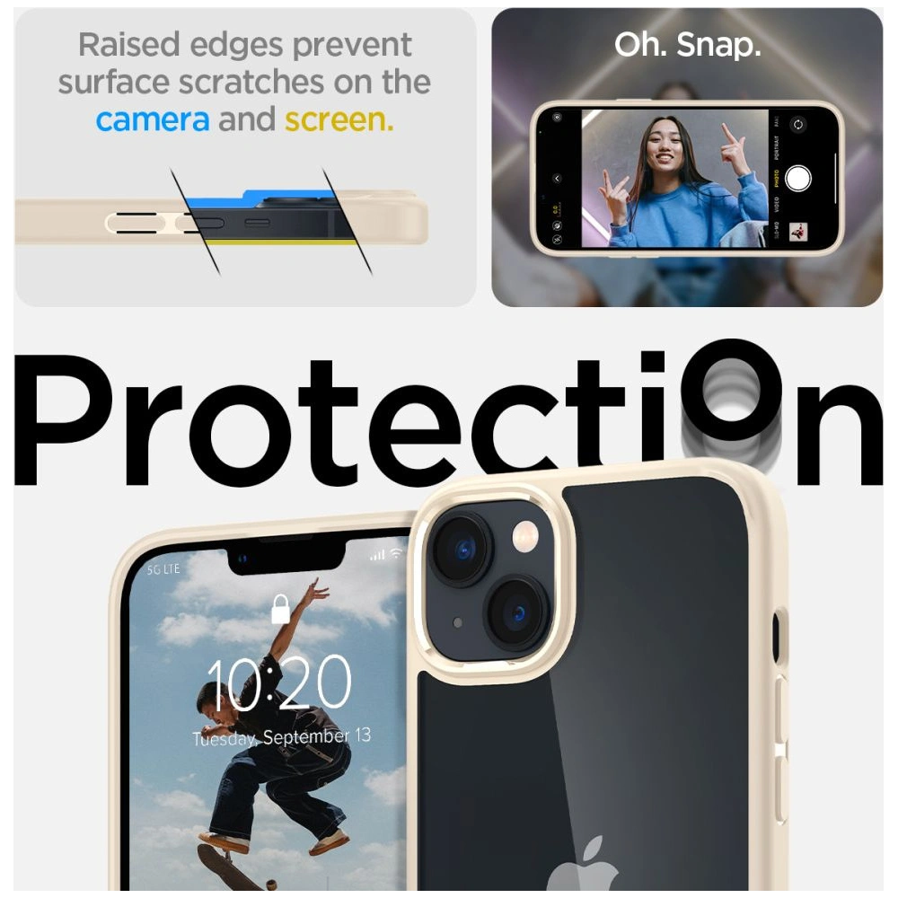 Hurtownia GSM - Etui Spigen Ultra Hybrid Apple iPhone 14 Plus / 15 Plus Sand Beige - SPN2426 - {ean13} - Hurt