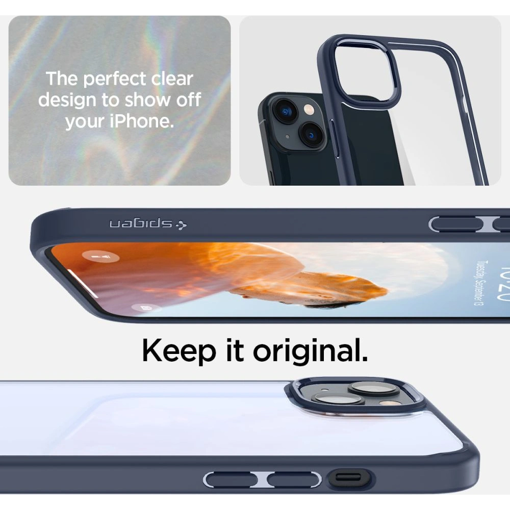Wholesale Spigen Ultra Hybrid Apple iPhone 14 Plus / 15 Plus Navy Blue - SPN2427 - {ean13} - Hurt