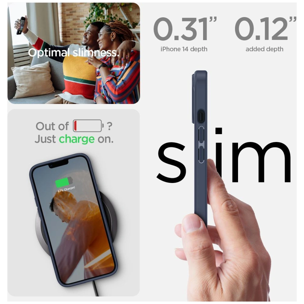 Wholesale Spigen Ultra Hybrid Apple iPhone 14 Plus / 15 Plus Navy Blue - SPN2427 - {ean13} - Hurt