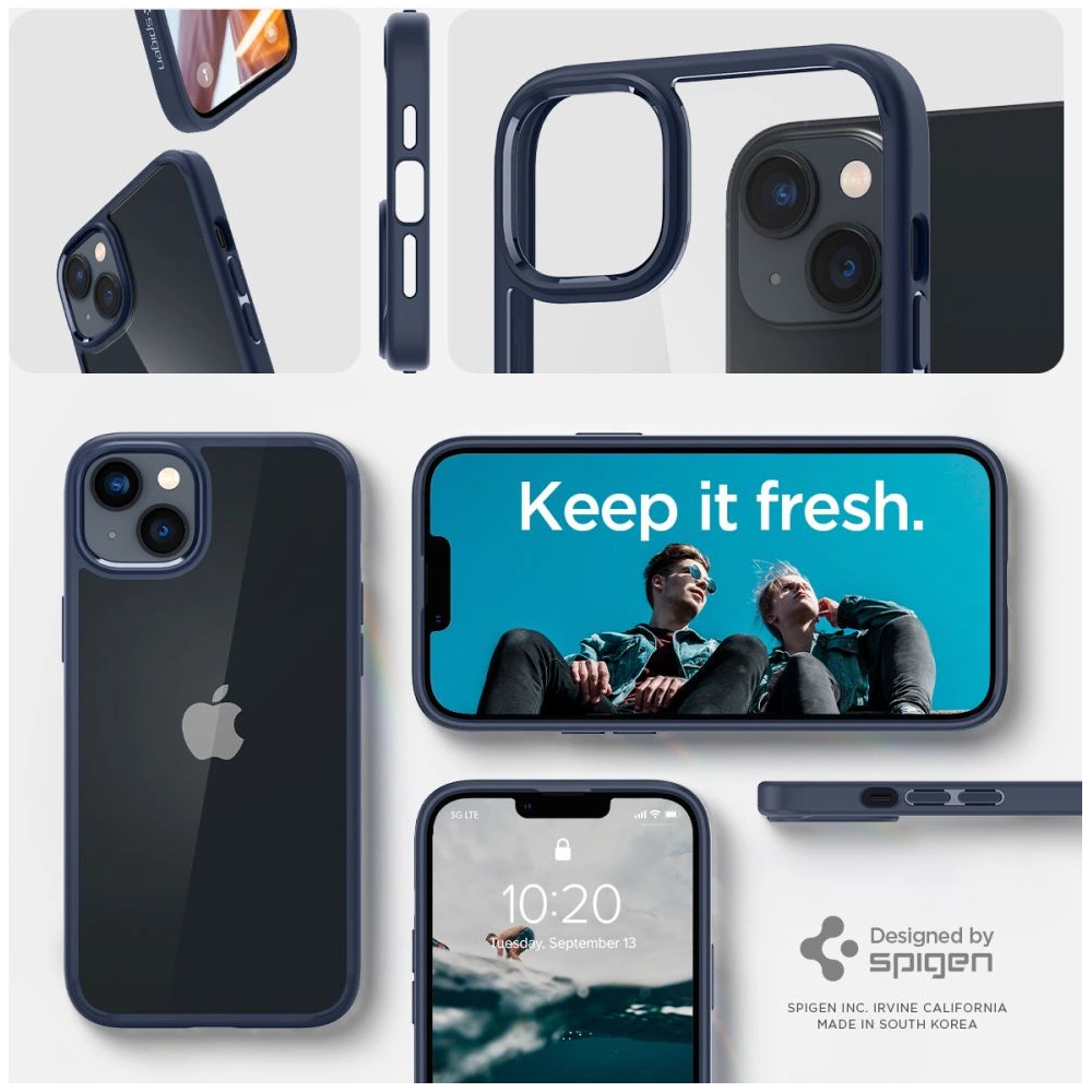 Wholesale Spigen Ultra Hybrid Apple iPhone 14 Plus / 15 Plus Navy Blue - SPN2427 - {ean13} - Hurt
