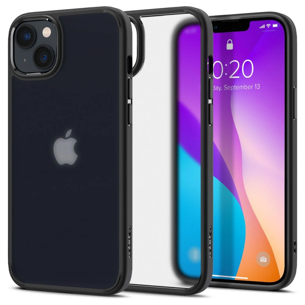Hurtownia GSM - Etui Spigen Ultra Hybrid Apple iPhone 14 Plus / 15 Plus Frost Black - SPN2429 - {ean13} - Hurt