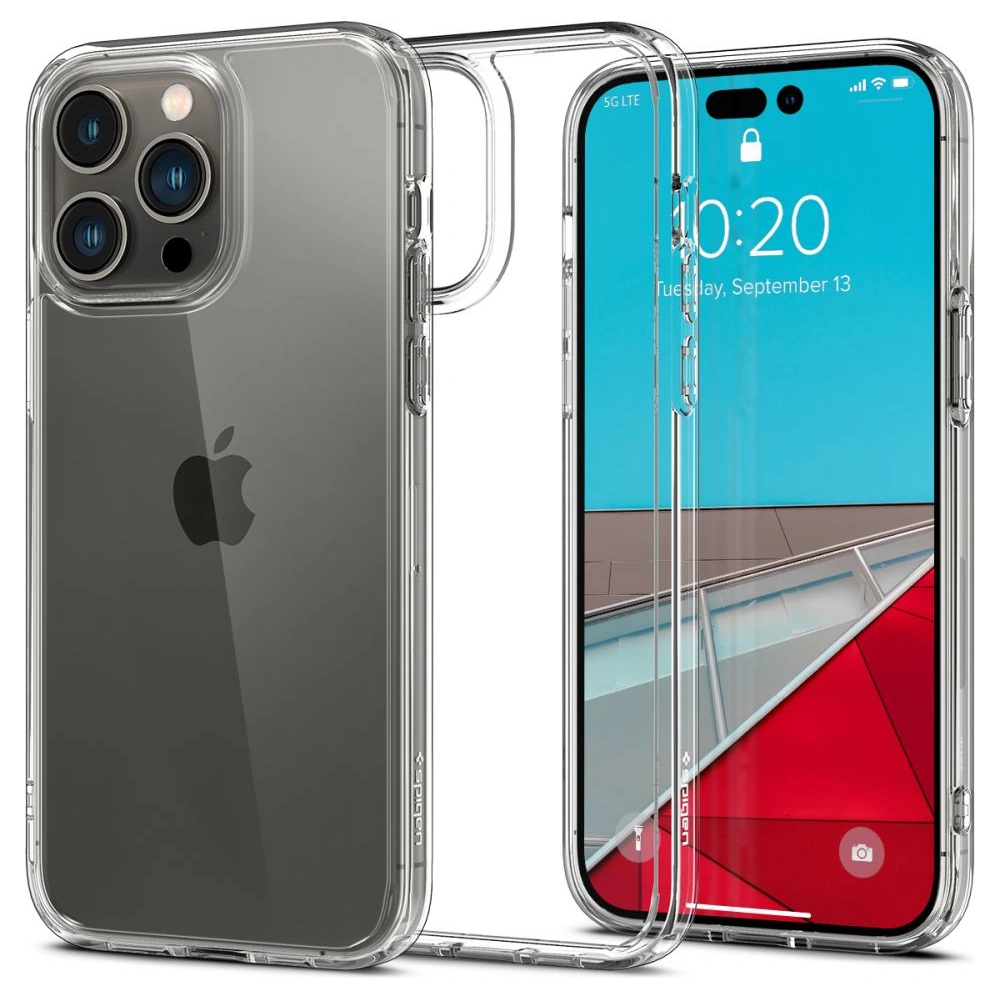 Hurtownia GSM - Etui Spigen Ultra Hybrid Apple iPhone 14 Pro Crystal Clear - SPN2430 - {ean13} - Hurt