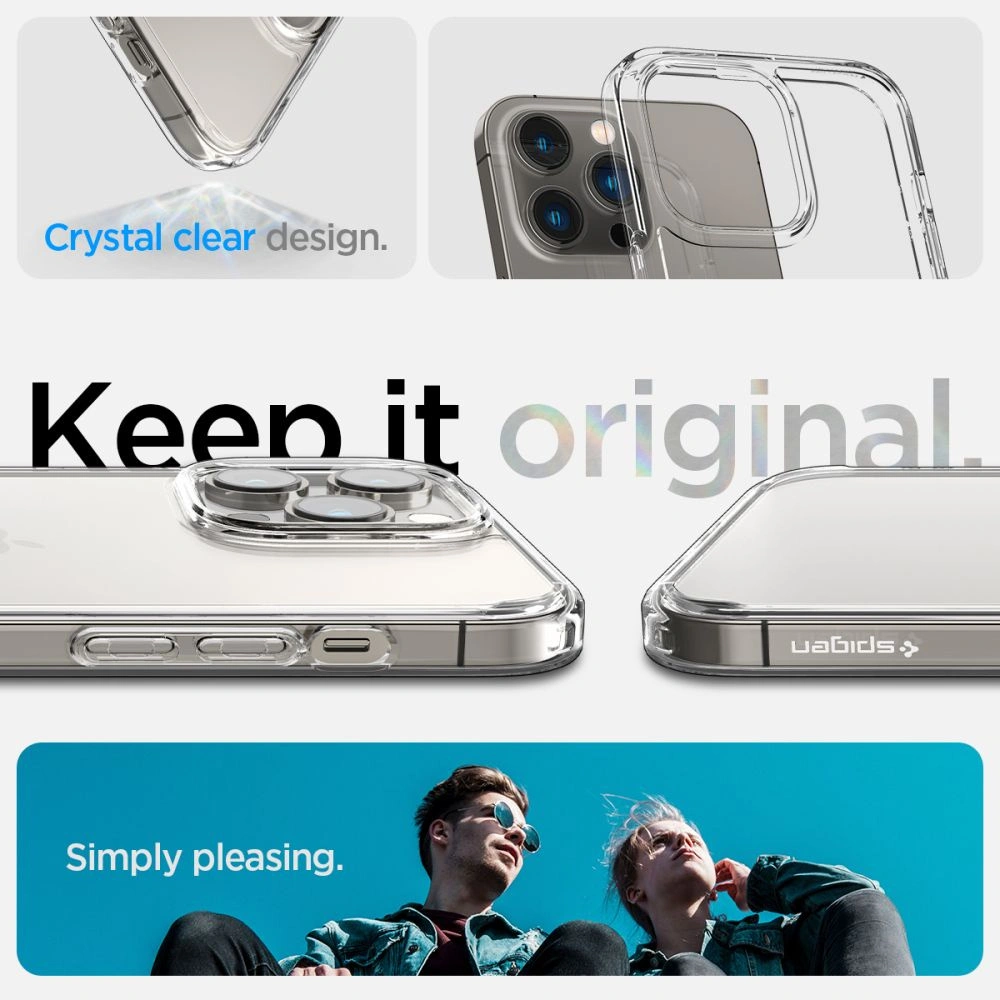 Hurtownia GSM - Etui Spigen Ultra Hybrid Apple iPhone 14 Pro Crystal Clear - SPN2430 - {ean13} - Hurt