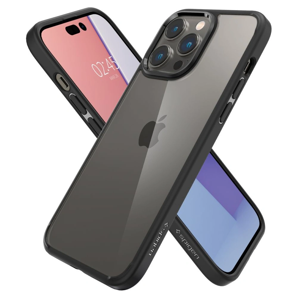 Hurtownia GSM - Etui Spigen Ultra Hybrid Apple iPhone 14 Pro Matte Black - SPN2431 - {ean13} - Hurt