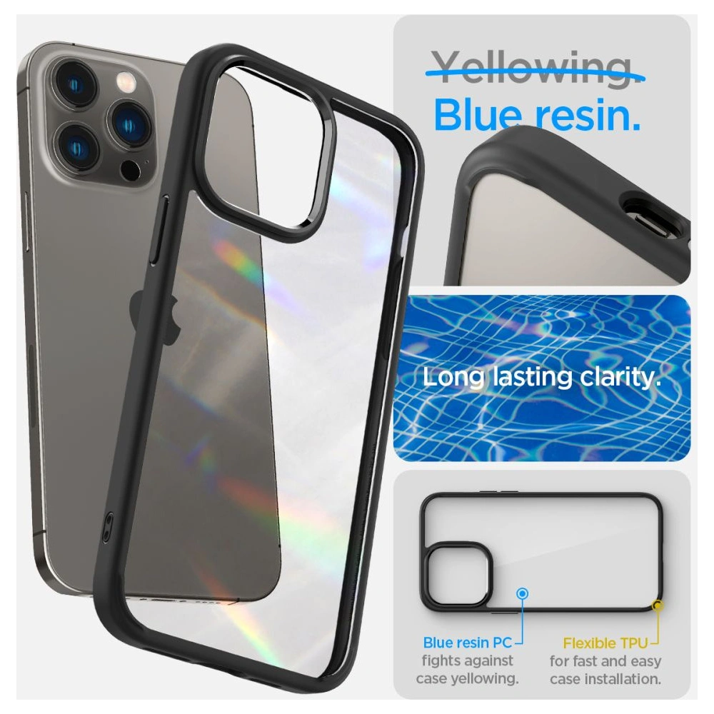 Hurtownia GSM - Etui Spigen Ultra Hybrid Apple iPhone 14 Pro Matte Black - SPN2431 - {ean13} - Hurt