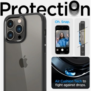 Etui Spigen Ultra Hybrid Apple iPhone 14 Pro Matte Black