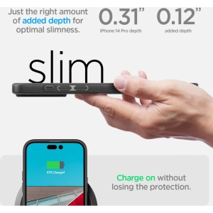 Etui Spigen Ultra Hybrid Apple iPhone 14 Pro Matte Black