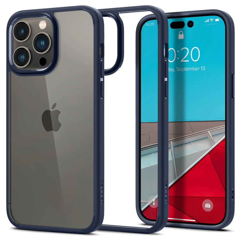 Hurtownia GSM - Etui Spigen Ultra Hybrid Apple iPhone 14 Pro Navy Blue - SPN2432 - {ean13} - Hurt