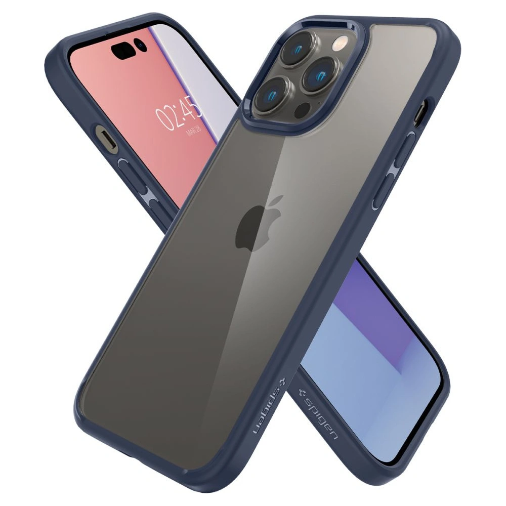 Hurtownia GSM - Etui Spigen Ultra Hybrid Apple iPhone 14 Pro Navy Blue - SPN2432 - {ean13} - Hurt