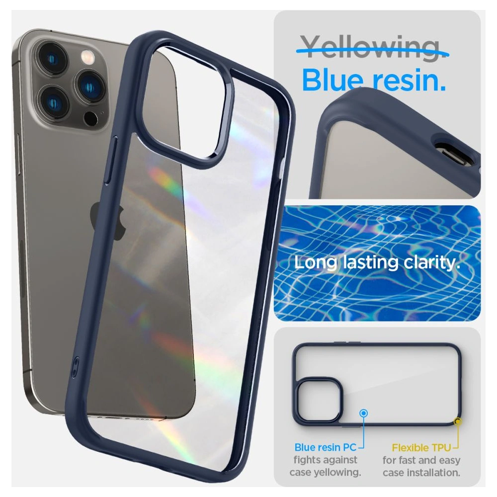 Hurtownia GSM - Etui Spigen Ultra Hybrid Apple iPhone 14 Pro Navy Blue - SPN2432 - {ean13} - Hurt